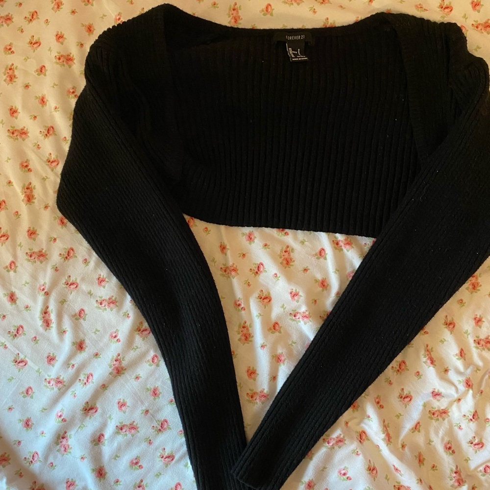 Black cardigan from forever 21